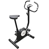 FFitness Easybelt Cyclette Allenamento Stazionaria Bici Resistenza Regolabile Home Trainer Fitness LCD Sensori Cardiofrequenzimetro