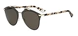 Dior DIORREFLECTED 70 Pre Occhiali da Sole, Grigio (Grey Havana/Brown), 52 Donna