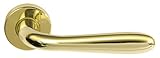 VI.TEL. F0202 R8 40 Coppia di Maniglie per Porte, Oro, 45 x 10 mm