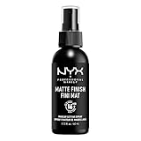 NYX Professional Makeup Setting Spray, Formula fissante leggera a lunga tenuta, Finish matte, 60 ml