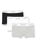 Calvin Klein Trunk 3Pk 000NB2380A, Uomo, Multicolore (BLACK/ WHITE/ GREY HEATHER), M