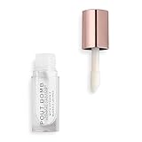 Makeup Revolution Pout Bomb Plumping Gloss, High Shine, Rich Pigment, Soft Tingle Effect, Translucent