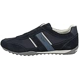 Geox U Wells A, Sneakers Uomo, Blu (Navy), 42 EU