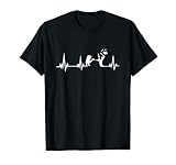 Camicia Siberian Husky Heartbeat Regalo per Uomini Donne Ragazzi Ragazze Maglietta
