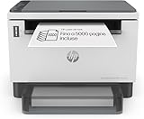 HP Laser Tank 2604dw 381V0A, Stampante Monocromatica Multifunzione con Serbatoio Toner integrato a Ricarica Rapida, Stampa F/R Automatica, 22 ppm, Fino a 5000 Pagine, Scansione A4, Wi-Fi, USB, Bianca