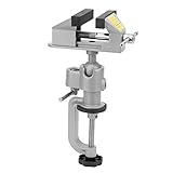 Jadesay Rotary Tool Multi-Vise - Morsa universale in lega di alluminio di alta qualità Morsa da tavolo universale per banco da lavoro per uso domestico