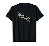 T-Shirt P-38 Lightning Maglietta WW2 Fighter Plane Maglietta