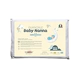 tessiharmony - Cuscino Piccolo Culla e Lettino Neonato Bambino 40x30 Nanna Sicura 100% cotone 0 1 2 anni per Asilo Nido Viaggio Campeggio Carrozzina Traspirante Antiacaro ed Anallergico Made in Italy