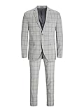 JACK & JONES Jprfranco Check Suit SN Abito, Grifone, 58 Uomo