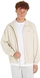 Tommy Jeans Tjm Essential Jacket Ext DM0DM17982 Giacche in Tessuto, Beige (Newsprint), XXL Uomo