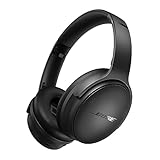 Bose QuietComfort SC Headphones con cancellazione del rumore wireless, Bluetooth cuffie over-ear con durata della batteria fino a 24 ore, con Custodia Morbida, Nero