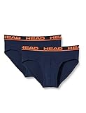 HEAD Brief, Biancheria intima Uomo, Blu/Olivastro, L