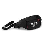 Volkswagen 5HV087314A Marsupio Collezione GTI, Nero, Rosso, Bianco