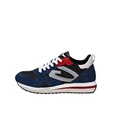 GUARDIANI Agm220001 Sneakers Scarpe Uomo Blu Multicolor Agm220001 Sportive Blu Rosso (Blu, Numeric_44)