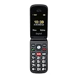 Beghelli - Telefono Salvalavita SLV15 per Anziani, Cellulare a Conchiglia con Tasto SOS, Grandi Tasti e Display 2.4", Chiamata Rapida, Multifunzione, Leggero, Servizio Opzionale 24/7