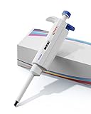 20-200μl Pipettatori monocanale Micropipetta Pipettatore autoclavabile regolabile Micropipetta per laboratorio singolo pipetta Autoclavabile Attrezzo da Laboratorio (20-200μl)