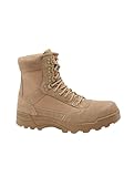 Brandit 9 Eyelet Tactical Boots, Military And Boot Unisex-Adulto, Beige, 40 EU