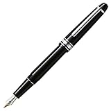 Montblanc - Penna Stilografica, Platino, nero