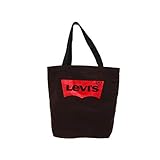 Levi s Women s Batwing Tote, Senza chiusura, Tela, Donna, Nero (Regular Black), 30x14x39 centimeters (W x H x L)