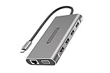 Sitecom CN-390 Adattatore PRO multiporta da USB-C USB-C to 2x USB 3.1 + 2x USB 2.0 + 2x HDMI + 1x VGA + 1x Gigabit LAN + 1x SD/Micro-SD card reader