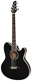 Ibanez Talman TCY10E black high gloss finish