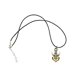 Liummrcy Collana a pendente demone Collana Maschera Winchester Creative Dean Maschera Winchester Mask Necklace Amulet Amulet Neccante Demone Collana Bronzo Collana Supernaturale, Maschera Winchester