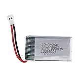 MISUVRSE Corto Circuito Per Protezione 952540 1000mah Per Syma X5C X5SC X5SW TK M68 Quadcopter Parti Ricaricabili Li-po Caricabatterie 3.7v 1000mah Tester Cavo Quadcopter Droni Ricambi