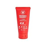 Monkey Hands Sticky Grip | Hand Grip Revolution | Gel Aderente Forte Per Pole Dance E Fitness | Dry Hands Pole Grip | Magnesite Liquido Innovativo| Vegan, No Parabeni/Resina | Rosso 50Ml