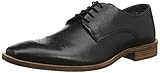 Silver Street London Saxon, Scarpa Derby Uomo, Nero, 42 EU