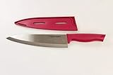 TUPPERWARE Coltello Arcobaleno grosso scuro rosa coltello da chef