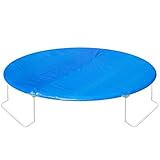 Ultrasport Copertura trampolino, perfetta per trampolino 305 cm, facile, usare costruzione sicura, resistente ai raggi UV e agli agenti atmosferici, robusta, impermeabstabile, forte film in PVC, Blu