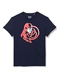 Marvel Memarcots244 T-Shirt, Navy, M Uomo