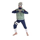 Chaks Travestimento Kakashi Hatake Naruto per Uomo - Blu - XL