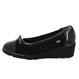 Valleverde Scarpe Nere comode Donna 39 Nero