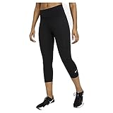 Nike One Dry Fit Mr Capri Tights Black/White XS