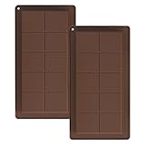 YXHZVON 2 pezzi Stampo Per Tavoletta Di Cioccolato Profondo, Cioccolatini Stampo Silicone Profondo Stampo per Cioccolato Extra Profondo per Barrette Di Cioccolato Ripiene