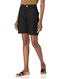 Dickies Women s Ripstop Cargo Shorts, Black, 14