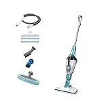 BLACK+DECKER, Scopa a Vapore Lavapavimenti Steam Mop 7in1, Testa Pivotante Adatta a Tutte le Superfici, con Tecnologia Autoselect per la regolazione del vapore, Capacità 500 ml 1600 W. FSMH1321-QS