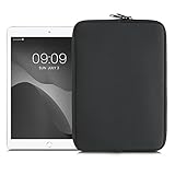 kwmobile Cover Tablet Compatibile con 9,7"-11" Tablet - Custodia eReader Universale - Copertina Protettiva in Neoprene grigio scuro