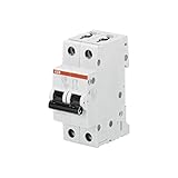 ABB S202 C32 INTERRUTTORE AUTOMATICO 6KA 2P, White