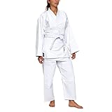 LEONE 1947, Karateji Traning,Unisex, Bianco, 150, AB400