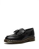 Dr. Martens Tassel Loafer, Mocassino Unisex-Adulto, Black Smooth, 42 EU