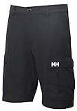 Helly Hansen Uomo Pantaloncini HH Cargo Asciugatura Rapida, 34, Marina Militare