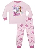 Barbie Pigiama Pigiamone Bambina | Pigiamoni Bambina | Rosa 4-5 Anni