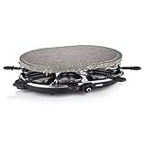 Princess 01.162720.01.001 8 Oval Stone Grill Party Combinazione di Raclette e Griglia