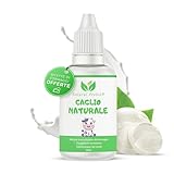 Natural Probio® Caglio Liquido di Vitello 50ml per Formaggio Artigianale | Dosaggio Preciso, Alta Concentrazione 1:10000 U, Alta Resa 250-500L | Fascelle e Formaggi | Prodotto in Italia