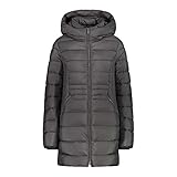 CMP - Parka antistrappo da donna con cappuccio fisso, Dust, 50