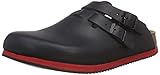 Birkenstock Kay Leder Softfootbed, Zoccoli Uomo, Nero, 44 EU