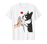 I cani Boston Terrier amano la mamma Maglietta