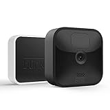 Blink Outdoor, Videocamera di sicurezza in HD, senza fili, resistente alle intemperie, batteria autonomia 2 anni, rilevazione movimento, compatibile con Alexa | 1 videocamera